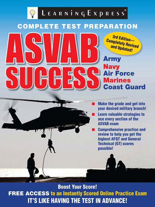 Title details for ASVAB Success by Learning Express Editors - Wait list